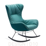 Leya Rocking Wingback Chair Freifrau 