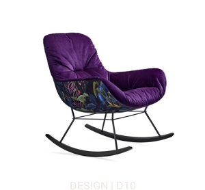 Leya Rocking Lounge Chair Freifrau 