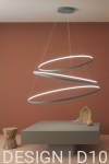 Rings Orizzontale lampa wisząca ZAVAluce