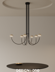 Dussa 6 lampa wisząca Aromas