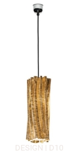 Slamp ACCORDÉON Gold lampa wisząca 