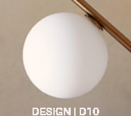 Klosz mlecznobiały 14 cm Aromas Akcesoria