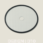 Dysk szklany 30 cm 1225 Aromas Akcesoria