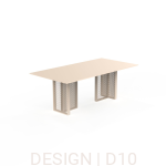 The Factory stół 200 x 120 x 74 cm Vondom