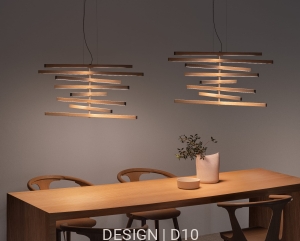 Rhythm Vertical Wood 2165 lampa wisząca Vibia