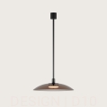 [C1338-NEG-TRANS] BETTY S PENDANT LAMP (MATT BLACK, CLEAR GLASS).jpg
