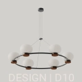 [C1353-6-ORO-TORN] IRZO PENDANT LAMP 6 (AGED GOLD, NO LEATHER- YES SCREWS).jpg