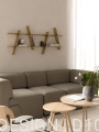 4-171064 A-shelf medium brass_A2 sofa Kvadrat Fiord 0271_Scope Lounge Gabrial Step Melange 60345_3-36010213 C2 coffee table Ø50 oak_3-36070213 C2 coffee table Ø80 cm oak.jpg