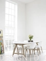 2-5700A078040205 T7 extension table 220x95xH72,5 cm white laminate oak soap_2-308001021301 TAC chair white matt plastic oak whitpigm. matt lacquer_1.jpg