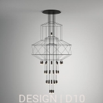 Wireflow Chandelier 0377 lampa wisząca Vibia