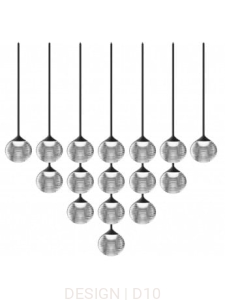 Algorithm Grid 0865/0867 lampa wisząca Vibia