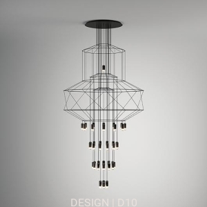 Wireflow Chandelier 0374 lampa wisząca Vibia