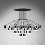 Wireflow Chandelier 0376 lampa wisząca Vibia